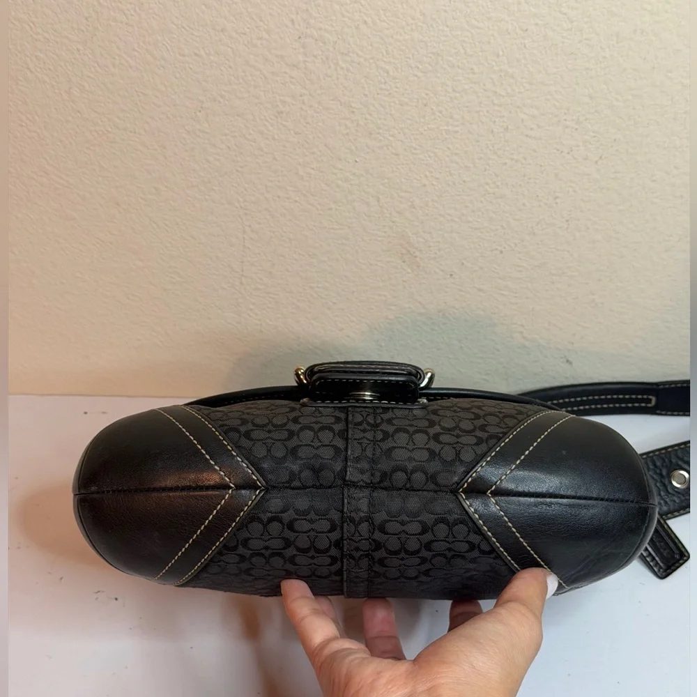 Coach Y2K Micro C Signature Monogram SoHo Shoulder Bag - Picture 10 of 13